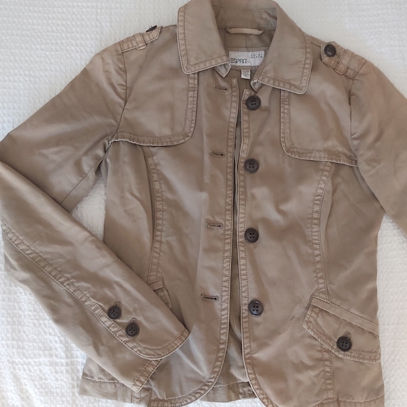 Esprit Khaki Jacket - Picture 1 of 4
